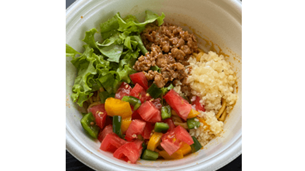 夏カレーまぜそば