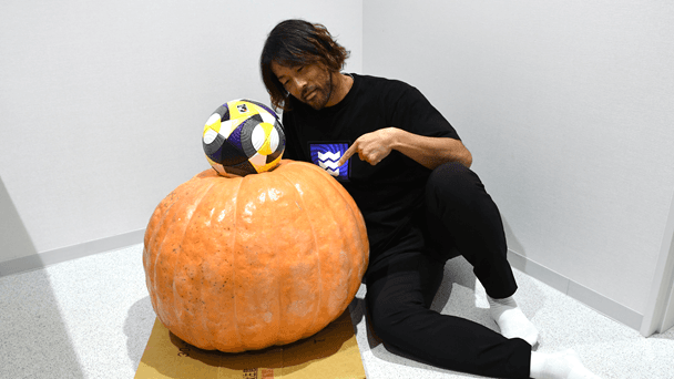 巨大カボチャ重さ予想ブース