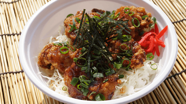 伊予塩麹唐揚げ丼