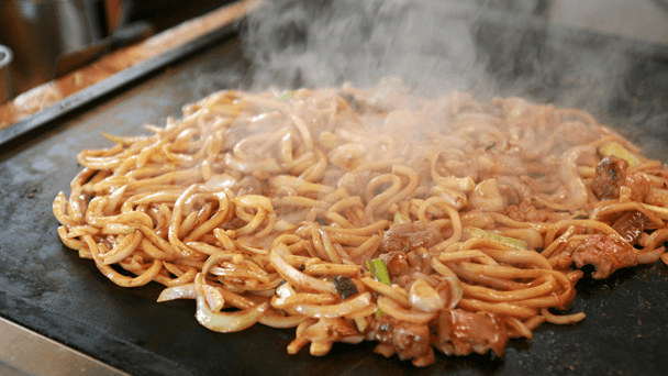 津山ホルモンうどん