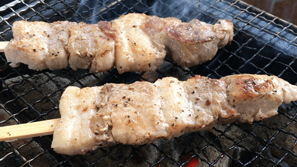 レモンポーク串焼き