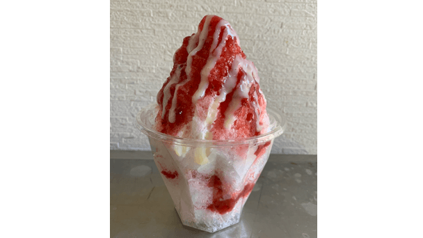 自家製シロップのかき氷