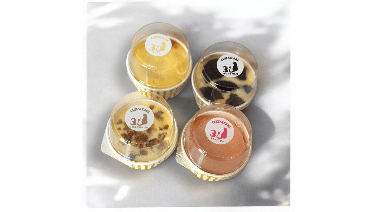 カップチーズケーキ