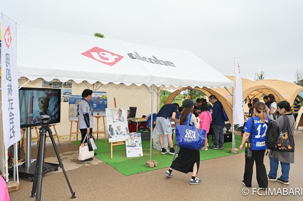 PRブース&キーホルダーワークショップ