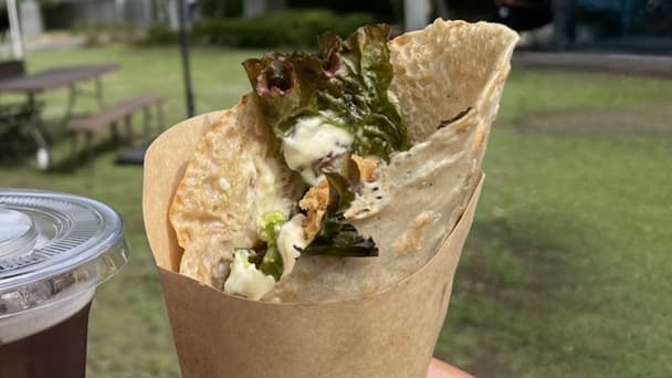 そば粉のガレット