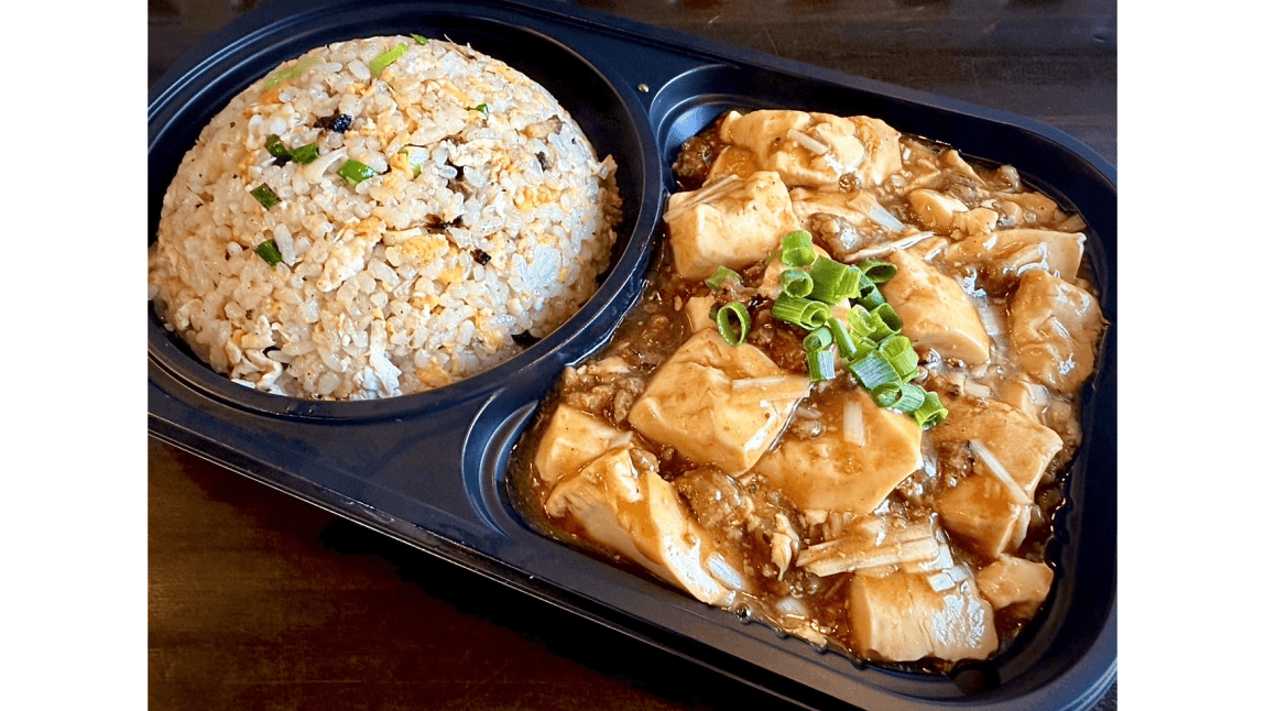 炒飯x麻婆豆腐セット
