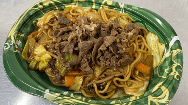 ジンギスカンの道産子パワー焼きそば