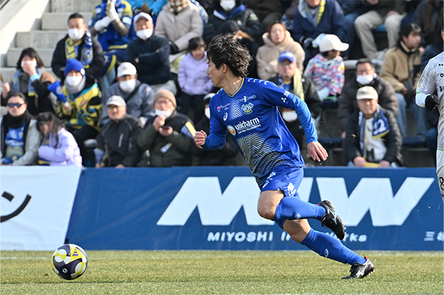 選手の熱気を感じられるスタジアム